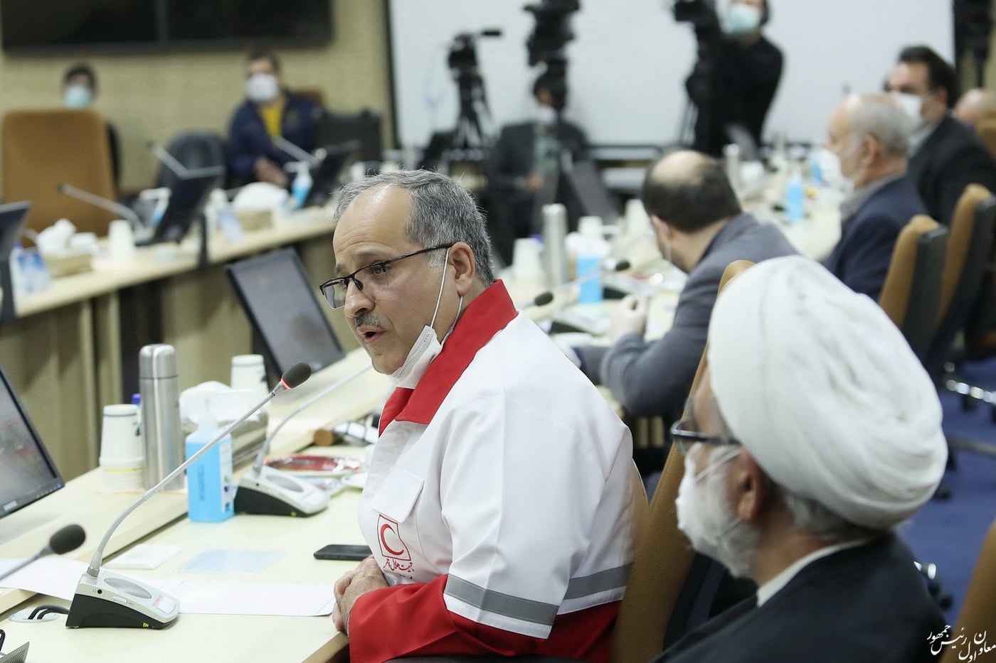 دبیرکل جمعیت هلالاحمر در مراسم معارفه: صد روز مسئولیت سنگینی را برعهده داشتم